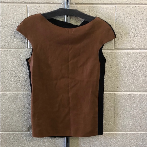 maria cornejo Tops - Maria Cornejo leather front top